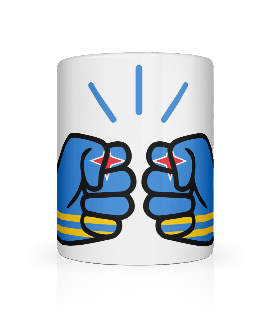 We Run Tings, Aruba Mug