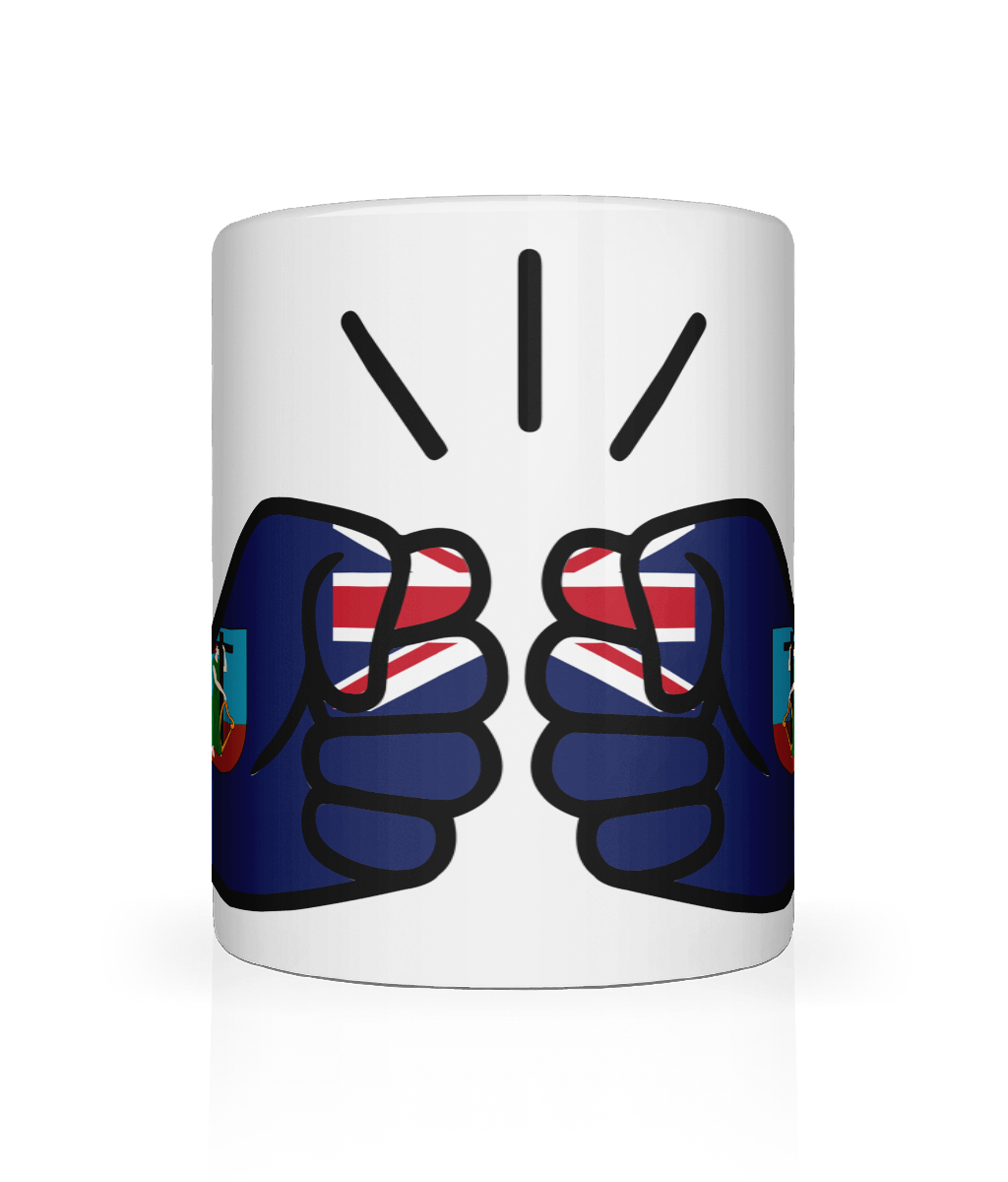 We Run Tings, Montserrat Mug