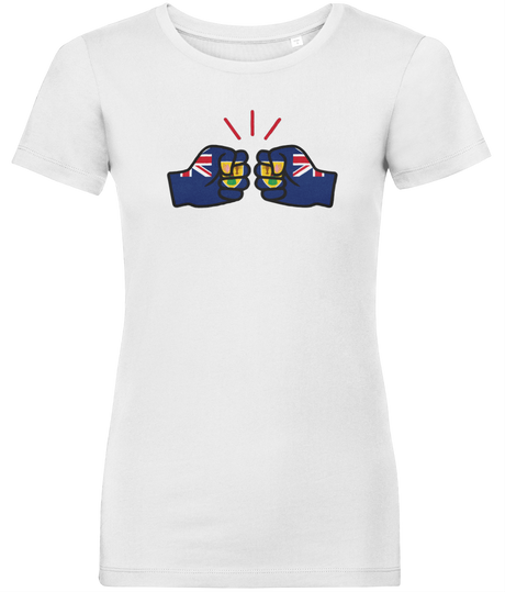 We Run Tings, Turks and Caicos, Women's, Organic Ring Spun Cotton, Contemporary Shaped Fit T-Shirt