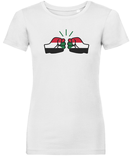 We Run Tings, Sudan, Women's, Organic Ring Spun Cotton, Contemporary Shaped Fit T-Shirt