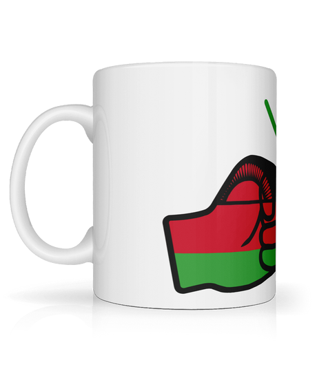 We Run Tings, Malawi, Tea, Coffee Ceramic Mug, Cup, White, 11oz