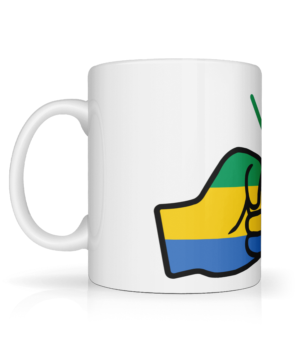 We Run Tings, Gabon Mug