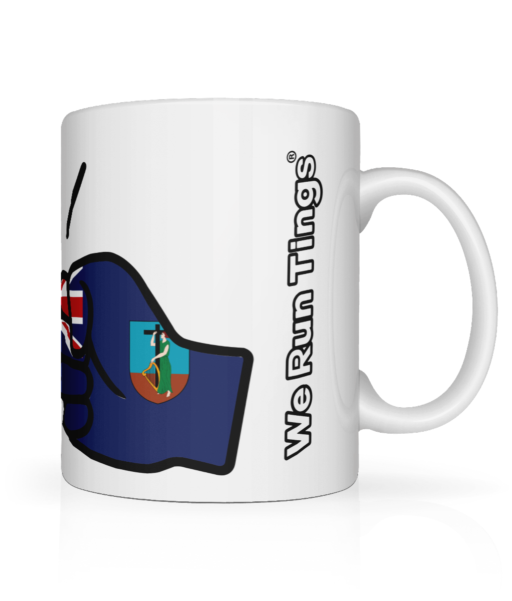 We Run Tings, Montserrat Mug