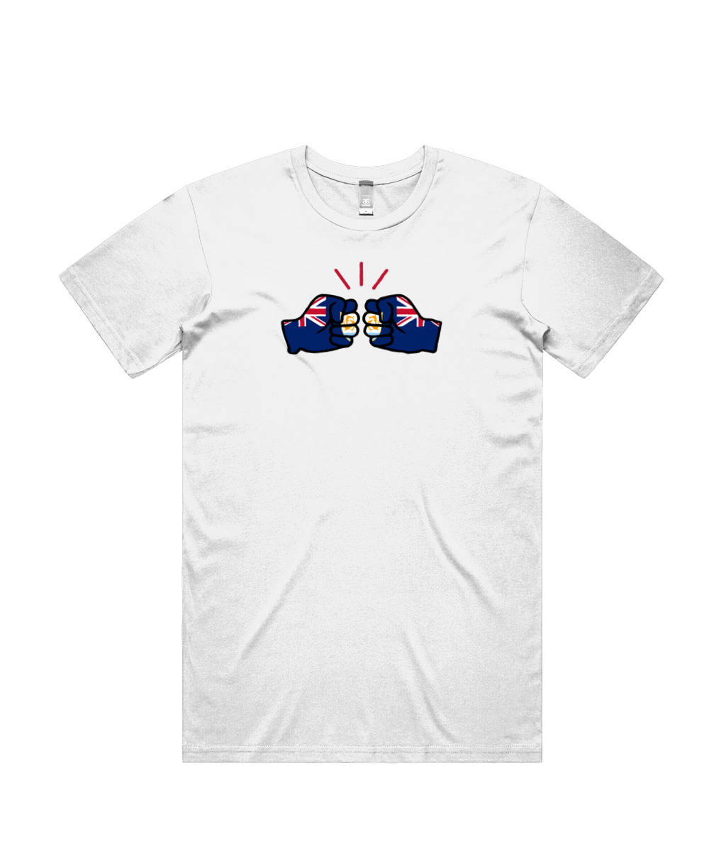 We Run Tings, Anguilla, Men's, Relaxed Fit, Cotton T-Shirt