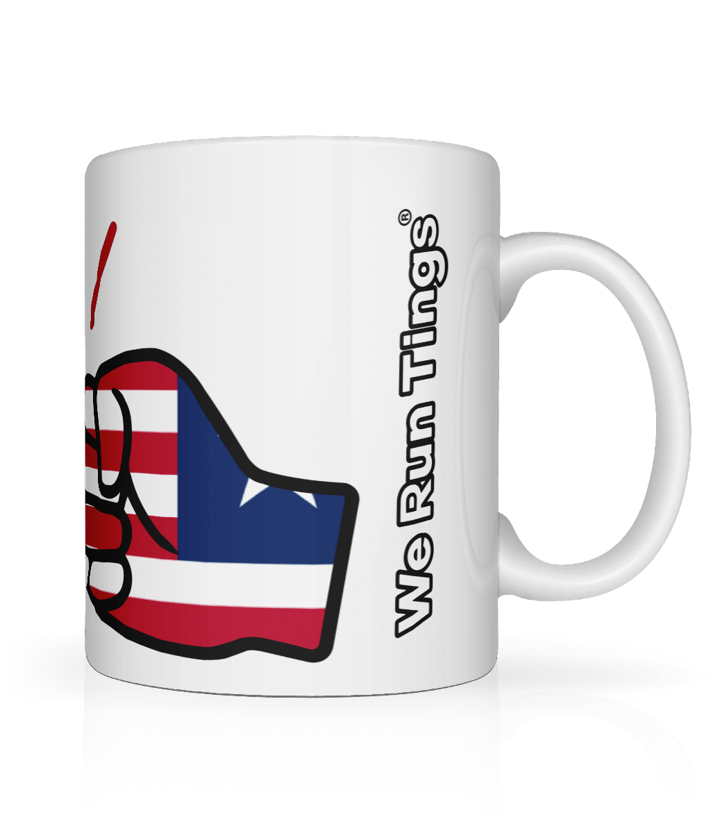 We Run Tings, Liberia Mug