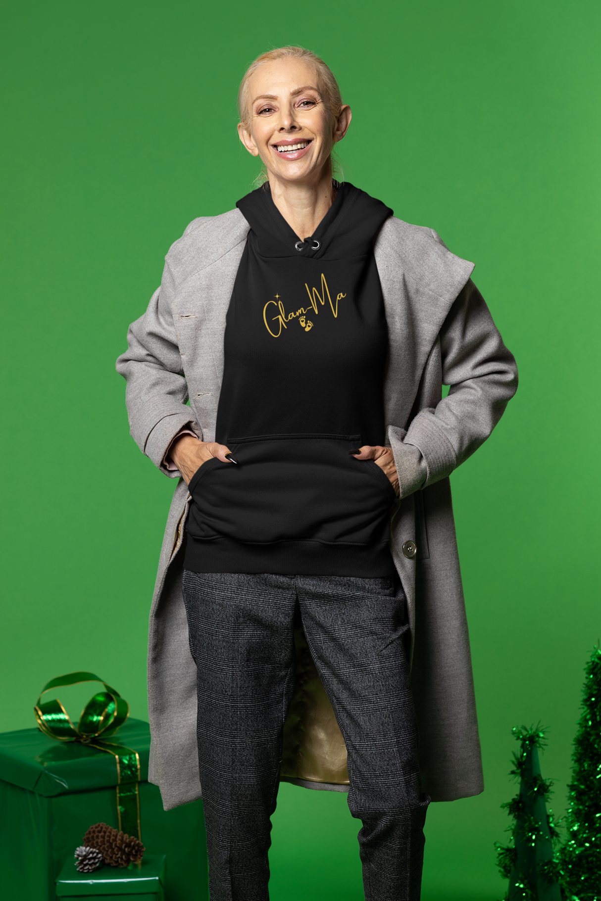 Glam-Ma, Ringspun Cotton Hoodie