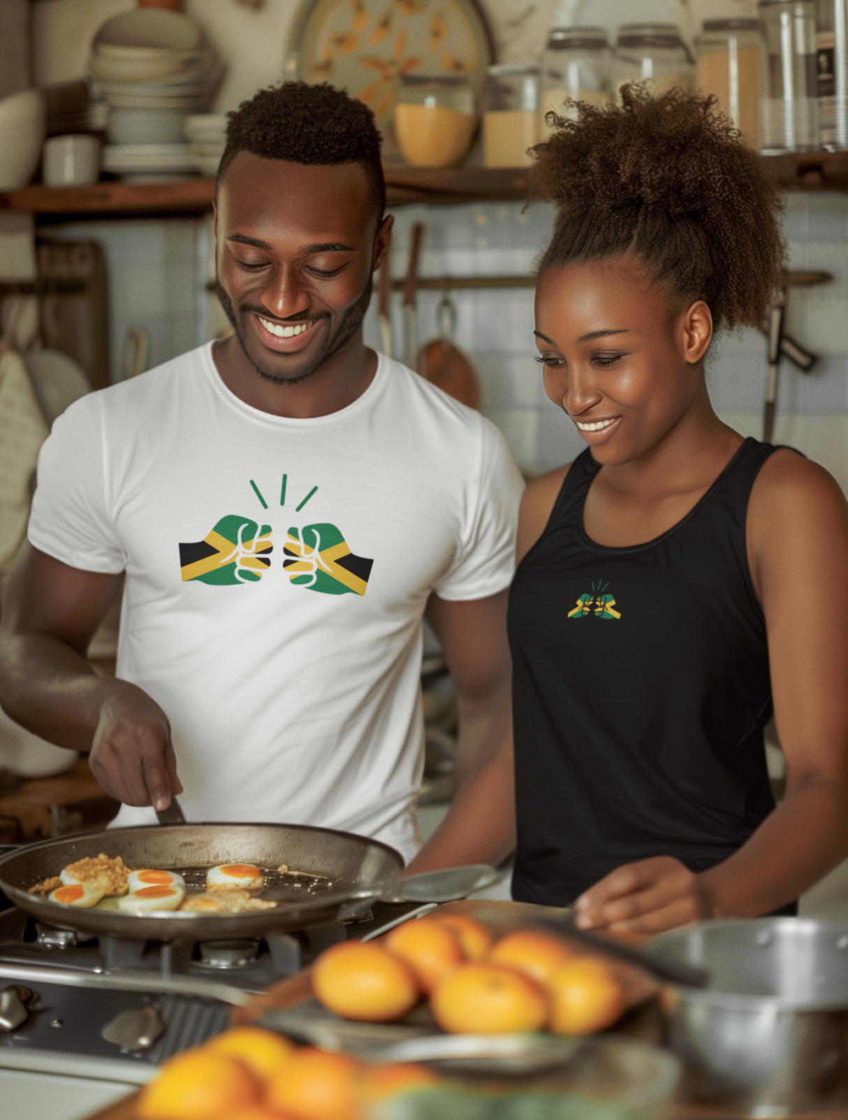 We Run Tings, Jamaica, Unisex, Tank/Vest Top, Small Centre Logo