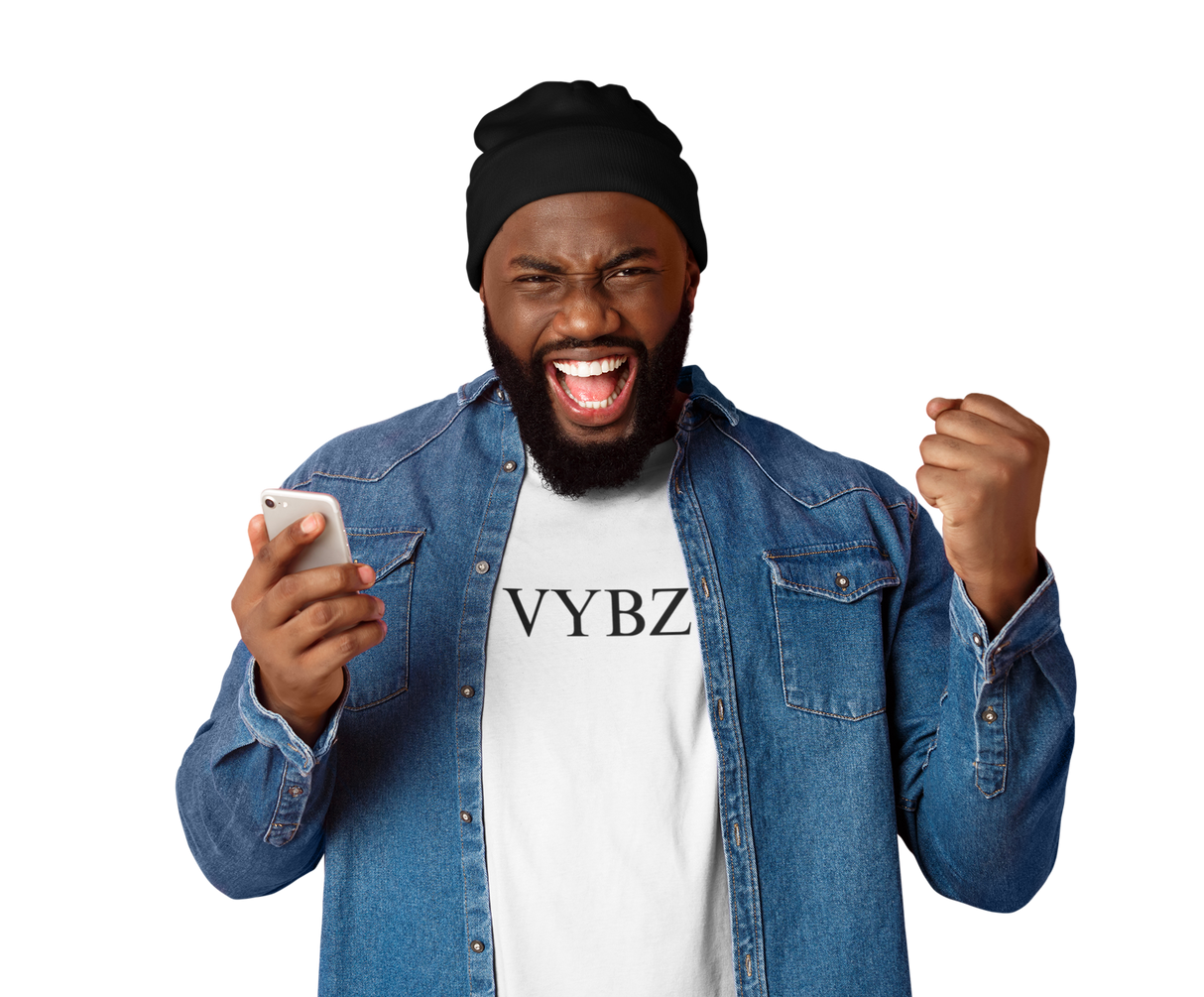 VYBZ Relaxed T-shirt, Black Centre Logo