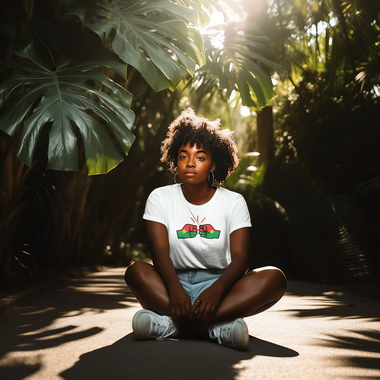 We Run Tings, Burkina Faso, Iconic Unisex T-Shirt