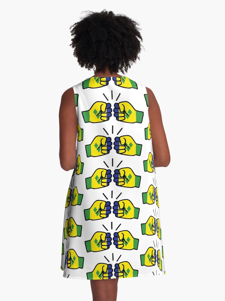 We Run Tings, St. Vincent, A-Line Dress
