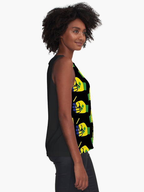 We Run Tings, St. Vincent, Sleeveless Top