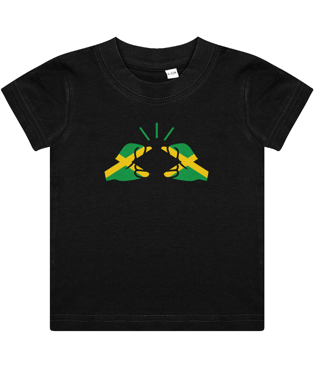 We Run Tings, Jamaica, Baby/Toddler Cotton T-Shirt, Various Colours