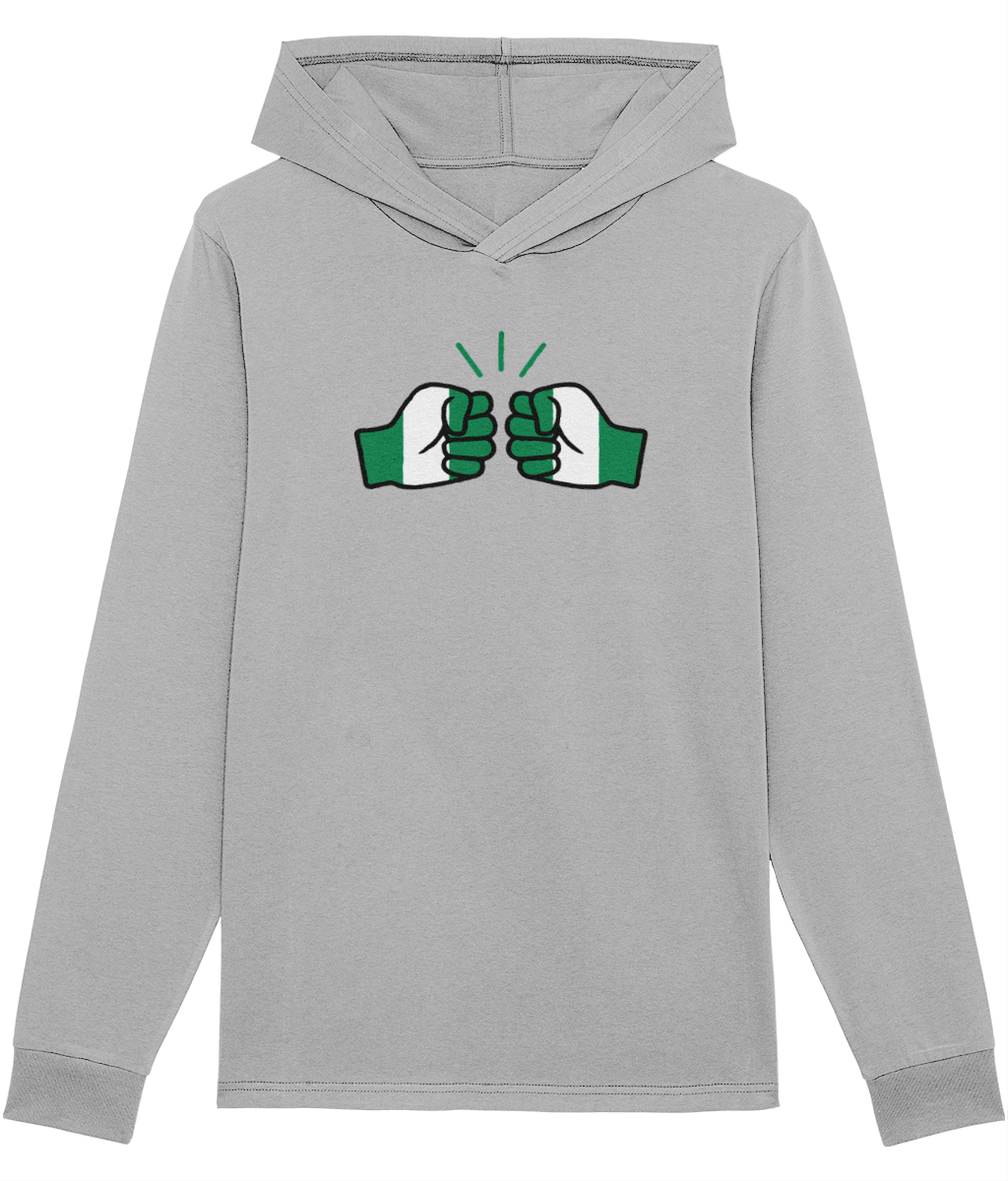 We Run Tings, Nigeria, Unisex, Organic Ring-Spun Combed Cotton Hoodie, No Pouch