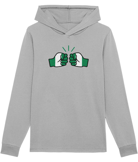We Run Tings, Nigeria, Unisex, Organic Ring-Spun Combed Cotton Hoodie, No Pouch