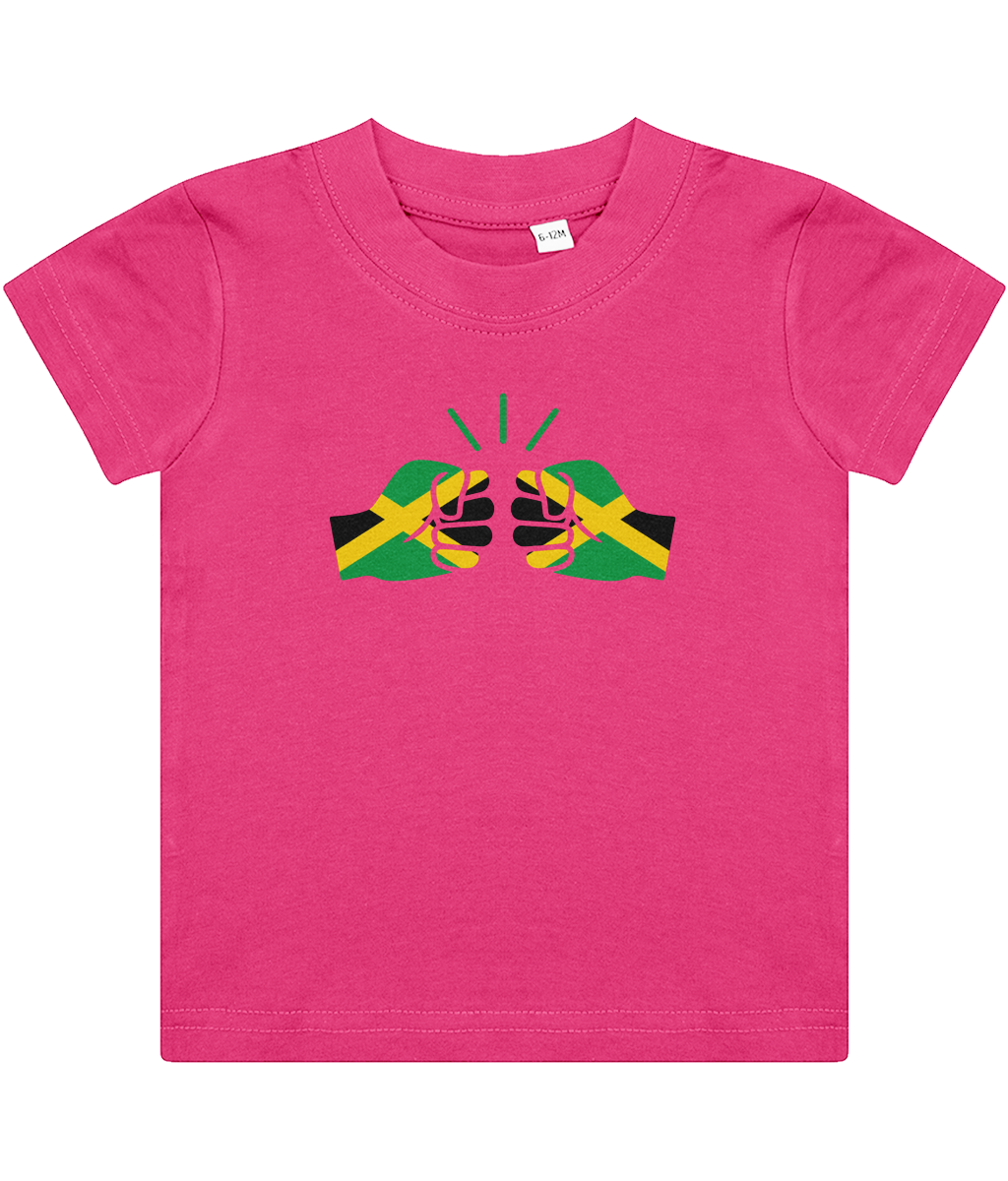 We Run Tings, Jamaica, Baby/Toddler Cotton T-Shirt, Various Colours