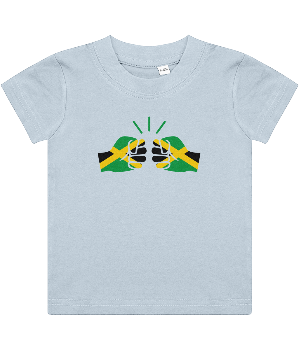 We Run Tings, Jamaica, Baby/Toddler Cotton T-Shirt, Various Colours