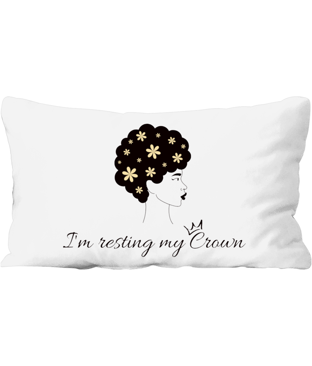 I'm Resting My Crown Cotton Envelope Style Pillow Case, 50x75cm, 1 piece