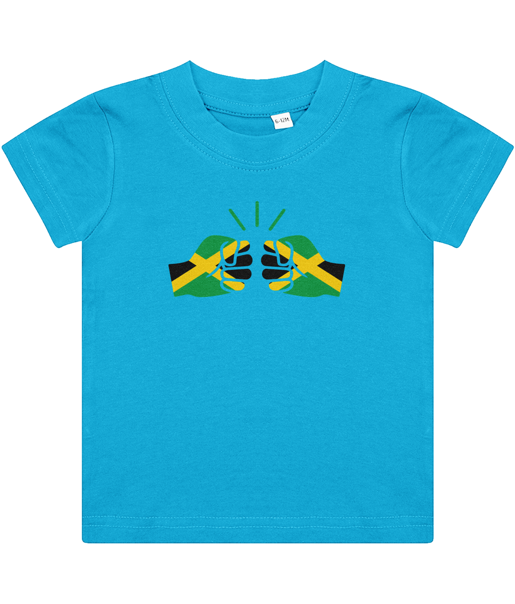 We Run Tings, Jamaica, Baby/Toddler Cotton T-Shirt, Various Colours