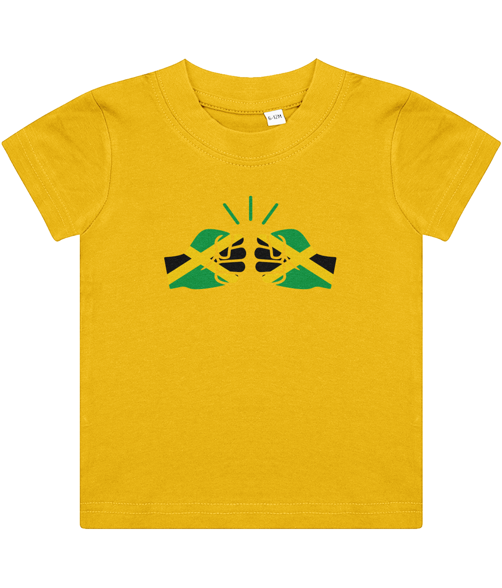We Run Tings, Jamaica, Baby/Toddler Cotton T-Shirt, Various Colours