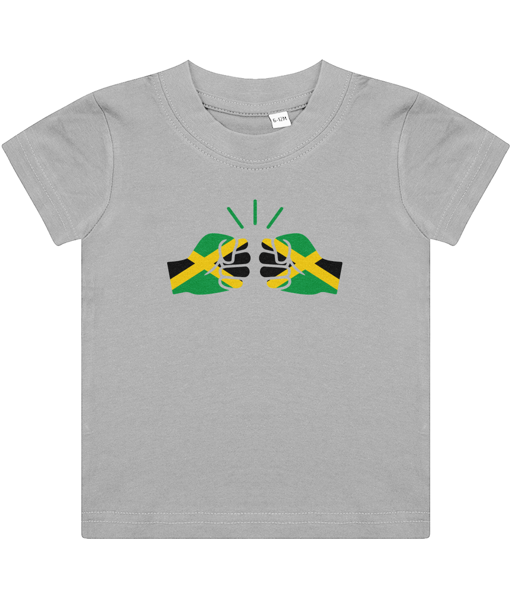 We Run Tings, Jamaica, Baby/Toddler Cotton T-Shirt, Various Colours