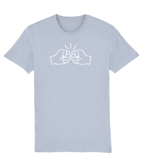 We Run Tings, Original White Logo, Organic Ring Spun Cotton T-Shirt