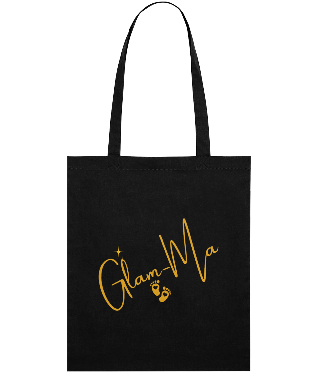 Glam-Ma, Shopping Tote Bag, Organic Cotton, Open Top, 42 x 38cm