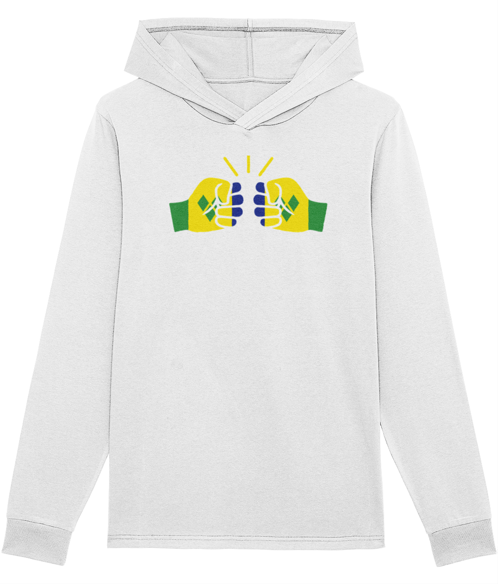 We Run Tings, St Vincent, Unisex, Organic Ring-Spun Combed Cotton Hoodie