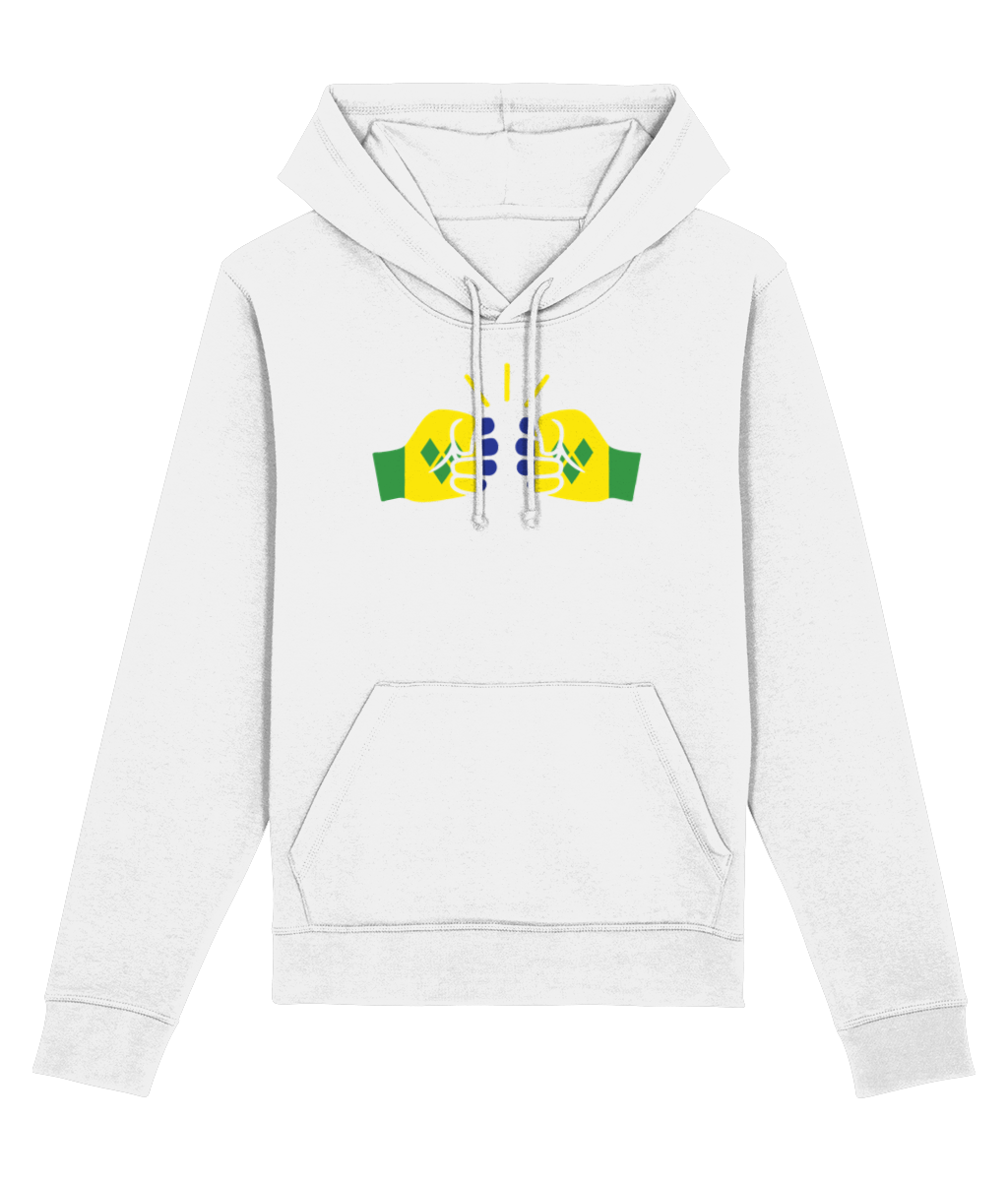 We Run Tings, St. Vincent, Organic Ring-Spun Combed Cotton Hoodie, Various Colours
