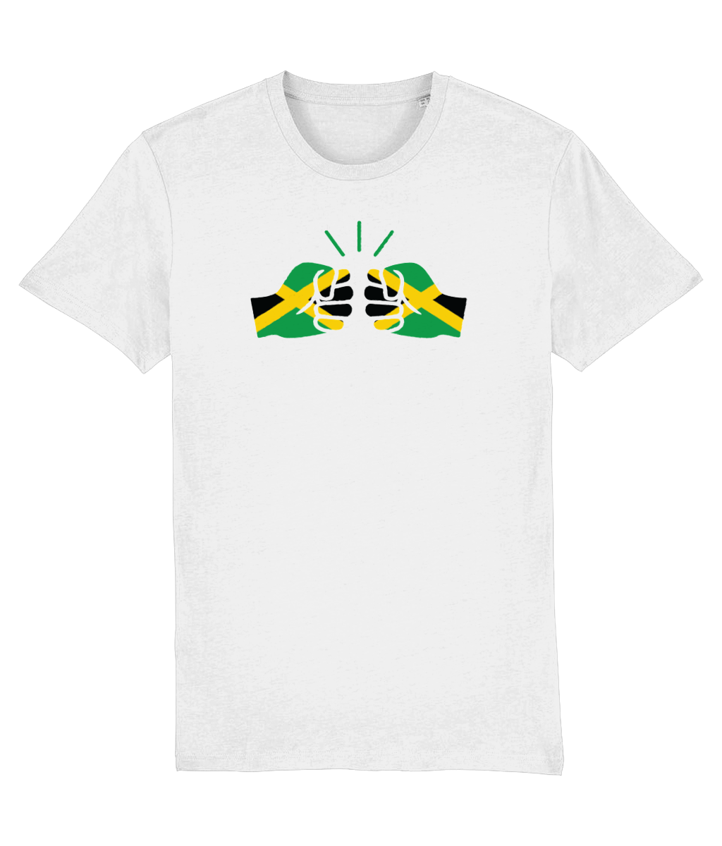 We Run Tings, Jamaica, Organic Ring Spun Cotton T-Shirt, GRN