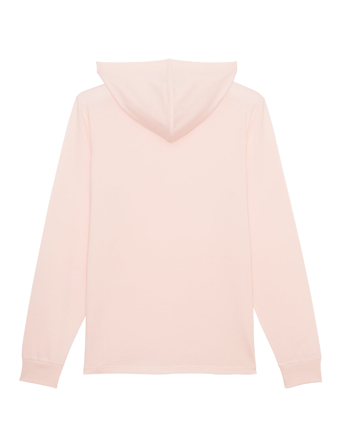 Call Me The B Word Beautiful, White Logo, No Pocket, Organic Ring-Spun Combed Cotton Hoodie