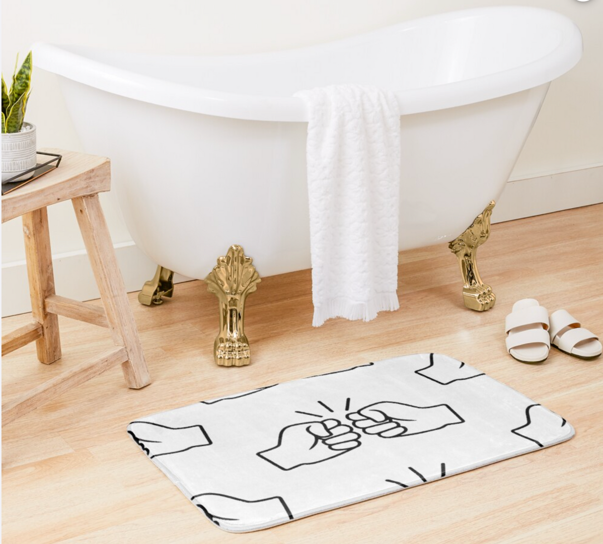 We Run Tings, Original Bath Mat