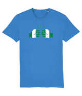 We Run Tings, Nigeria, Organic Ring Spun Cotton T-Shirt, Centre Logo