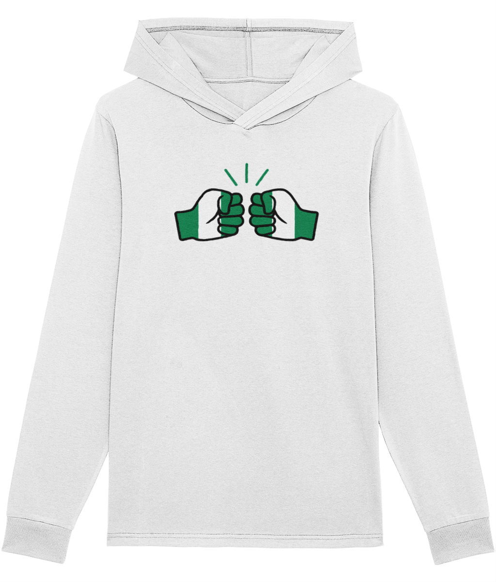 We Run Tings, Nigeria, Unisex, Organic Ring-Spun Combed Cotton Hoodie, No Pouch