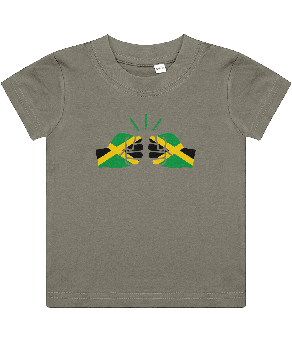 We Run Tings, Jamaica, Baby/Toddler Cotton T-Shirt, Various Colours