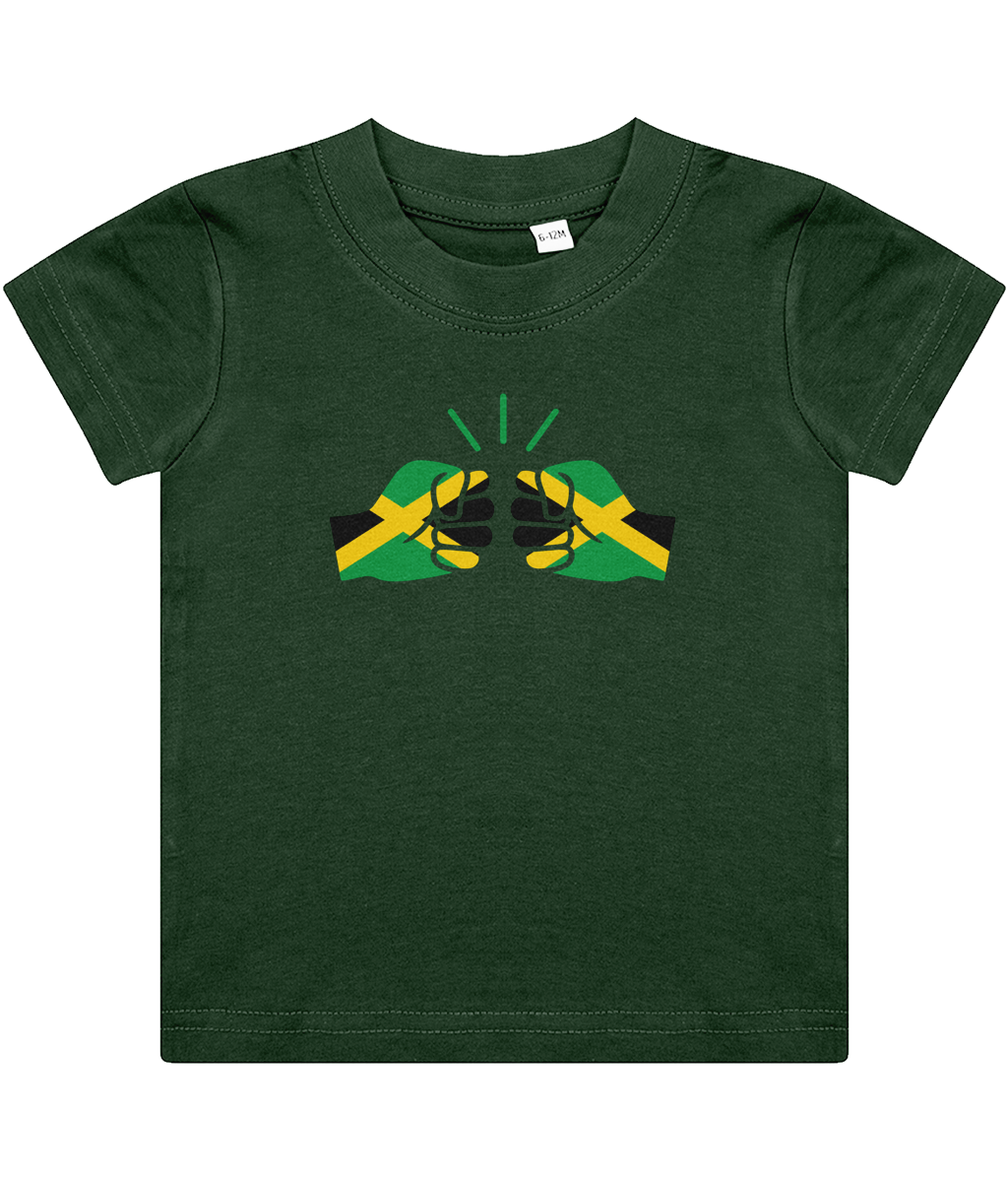 We Run Tings, Jamaica, Baby/Toddler Cotton T-Shirt, Various Colours