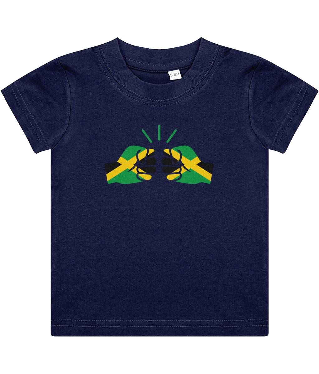 We Run Tings, Jamaica, Baby/Toddler Cotton T-Shirt, Various Colours