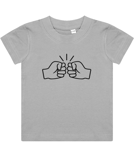 We Run Tings, Original, Baby/Toddler Cotton T-Shirt, Black Logo, Various Colours