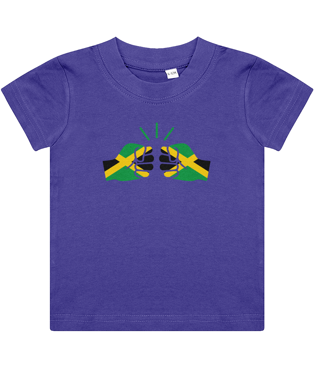 We Run Tings, Jamaica, Baby/Toddler Cotton T-Shirt, Various Colours