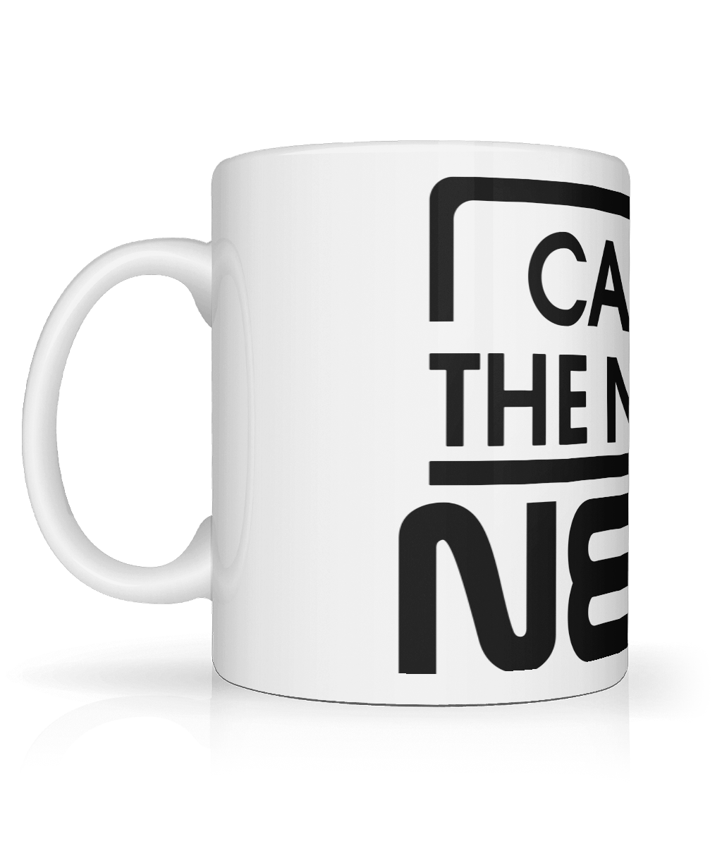 Call Me The N Word Negus Black Logo Mug
