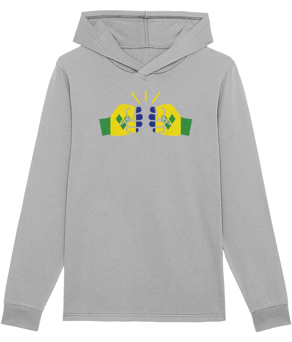 We Run Tings, St Vincent, Unisex, Organic Ring-Spun Combed Cotton Hoodie