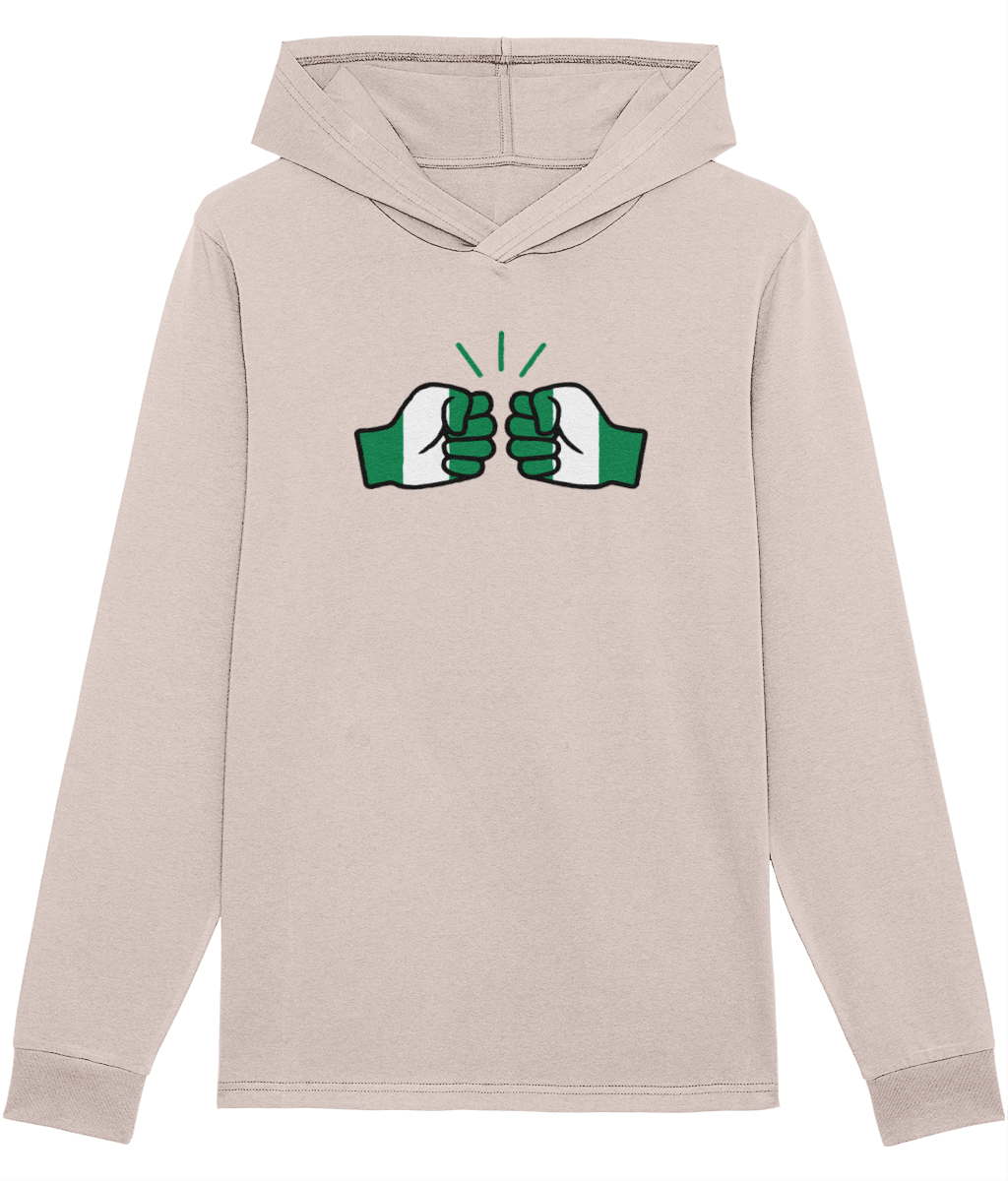 We Run Tings, Nigeria, Unisex, Organic Ring-Spun Combed Cotton Hoodie, No Pouch