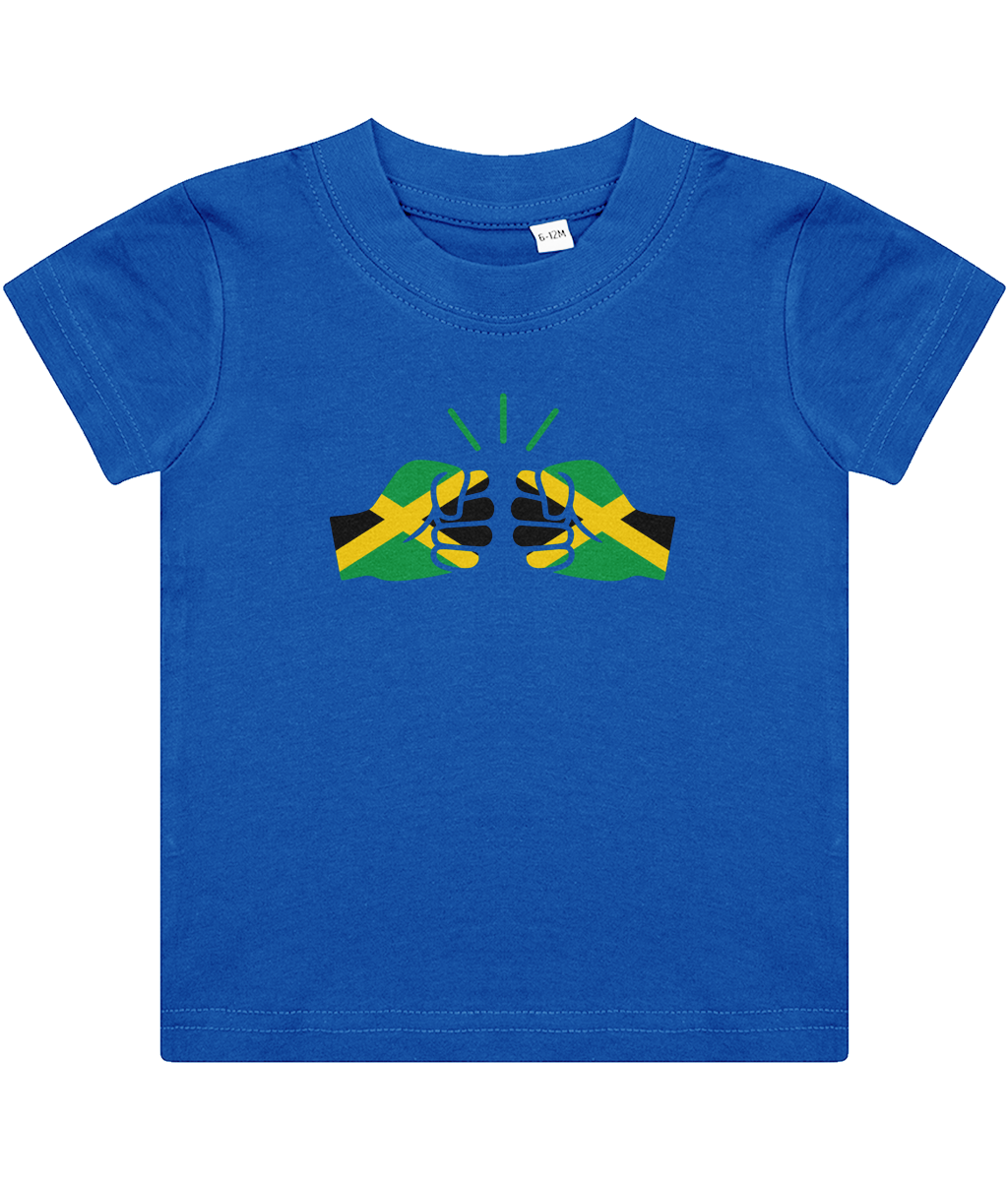 We Run Tings, Jamaica, Baby/Toddler Cotton T-Shirt, Various Colours