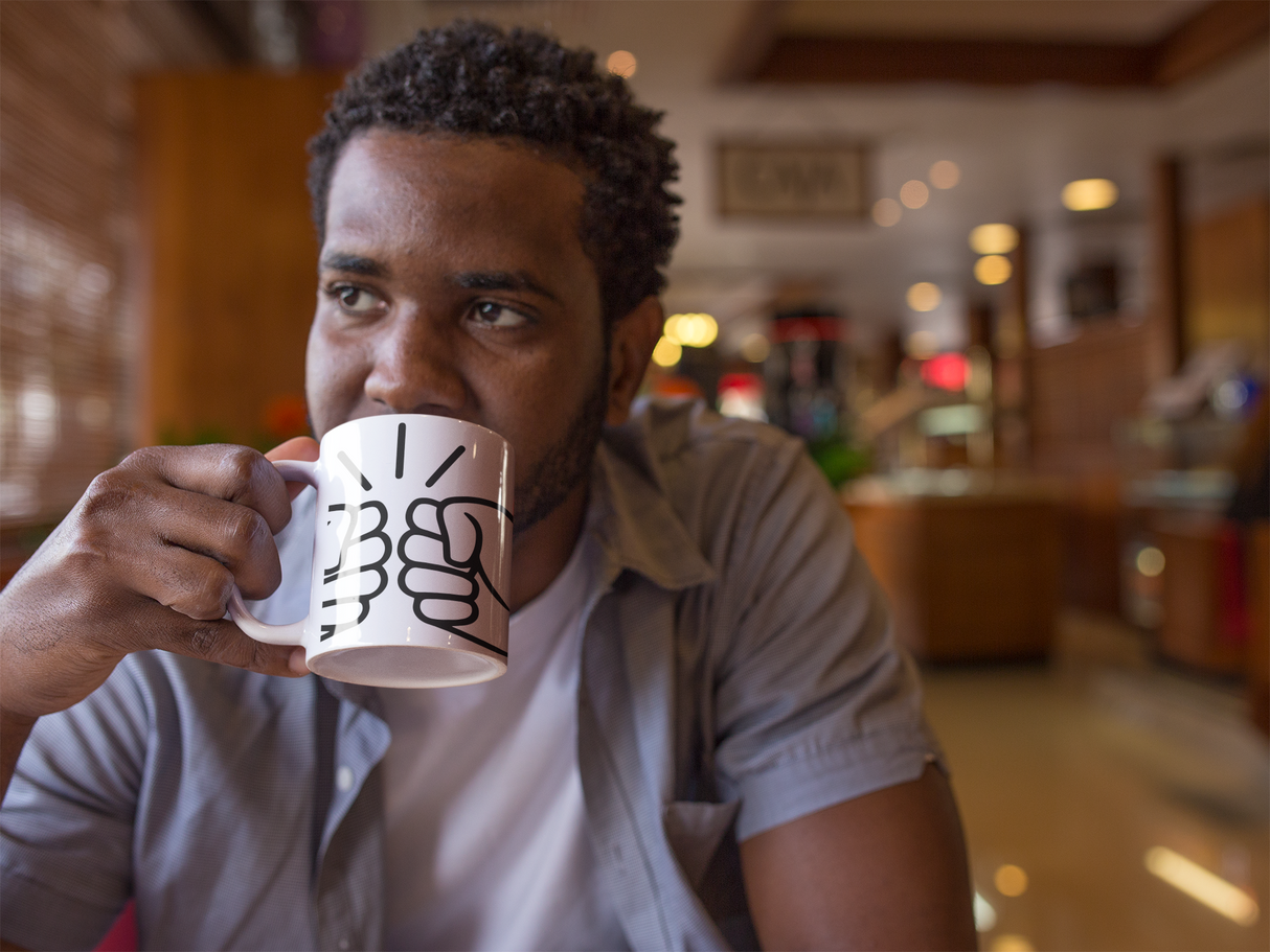 We Run Tings, Original, Tea, Coffee Ceramic Mug, Cup, White, 11oz