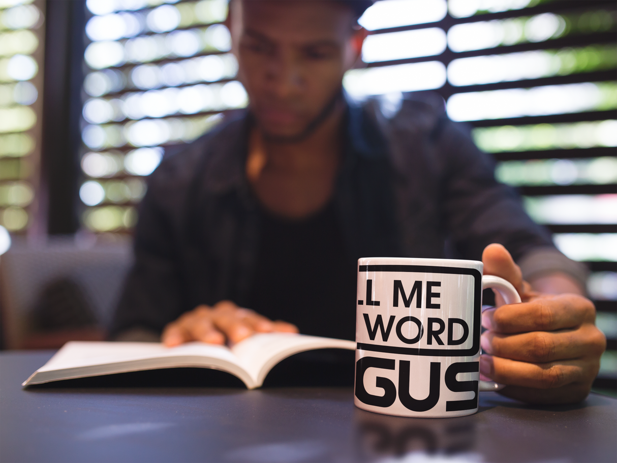 Call Me The N Word Negus Black Logo Mug