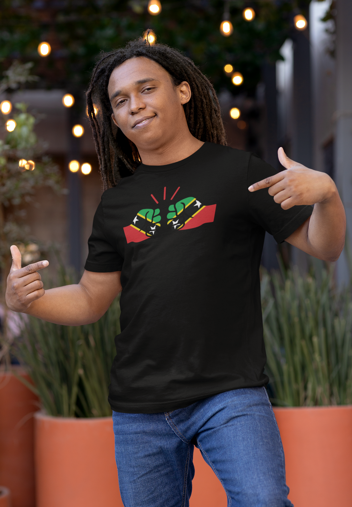 We Run Tings, St. Kitts and Nevis, Organic Ring Spun Cotton T-Shirt