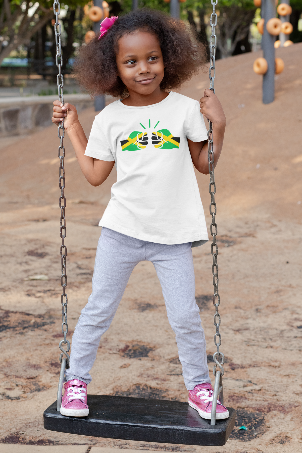 We Run Tings, Jamaica, Baby/Toddler Cotton T-Shirt, Various Colours