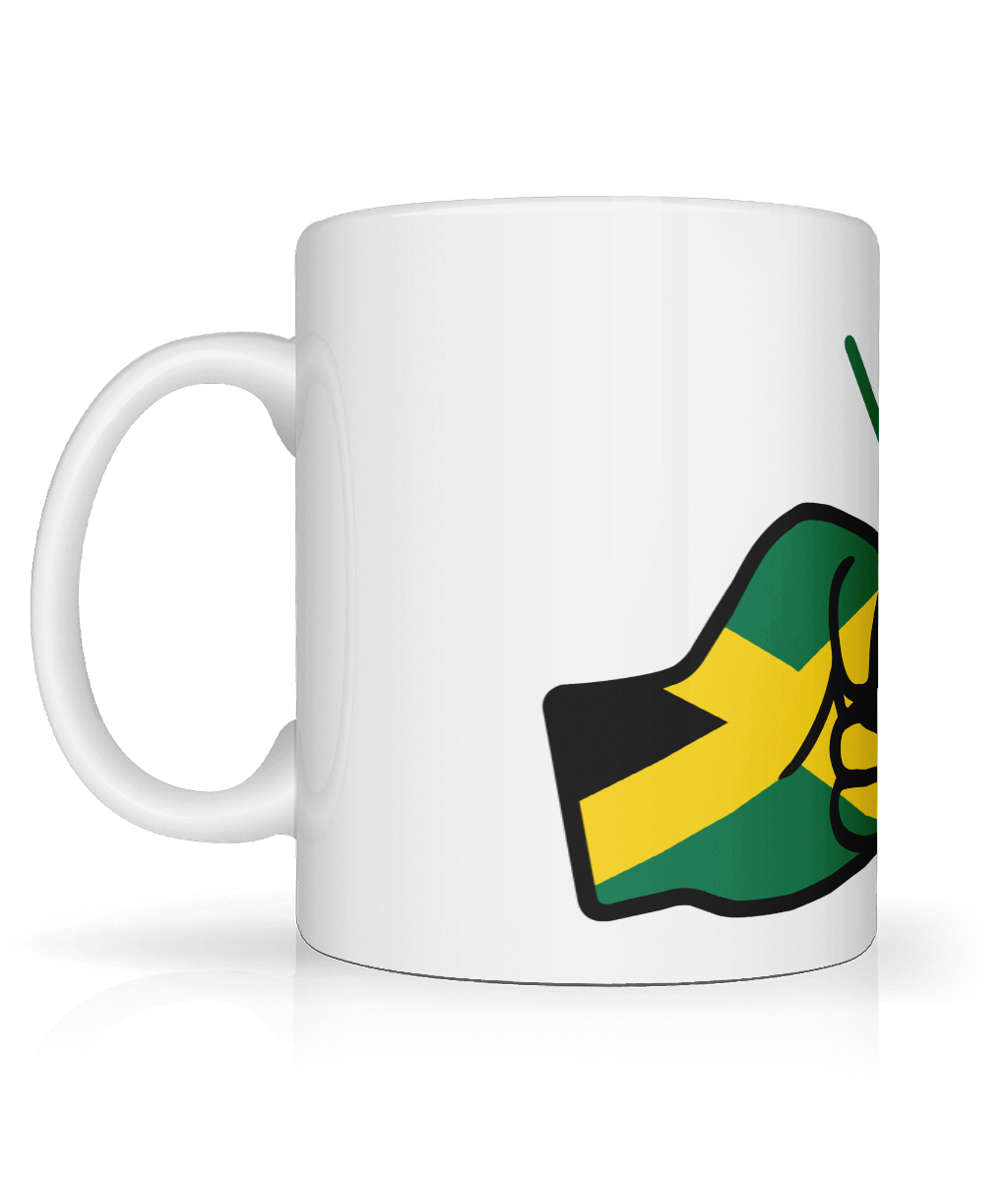 We Run Tings, Jamaica & United Kingdom, Dual, Mug, Cup, White, 11oz