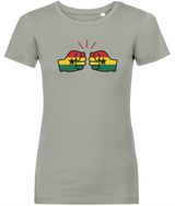 We Run Tings, Ghana, Women's, Organic Ring Spun Cotton, Contemporary Shaped Fit T-Shirt