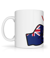 We Run Tings,  Anguilla, Tea, Coffee Ceramic Mug, Cup, White, 11oz