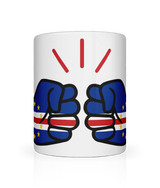 We Run Tings, Cabo Verde/Cape Verde, Tea, Coffee Ceramic Mug, Cup, White, 11oz